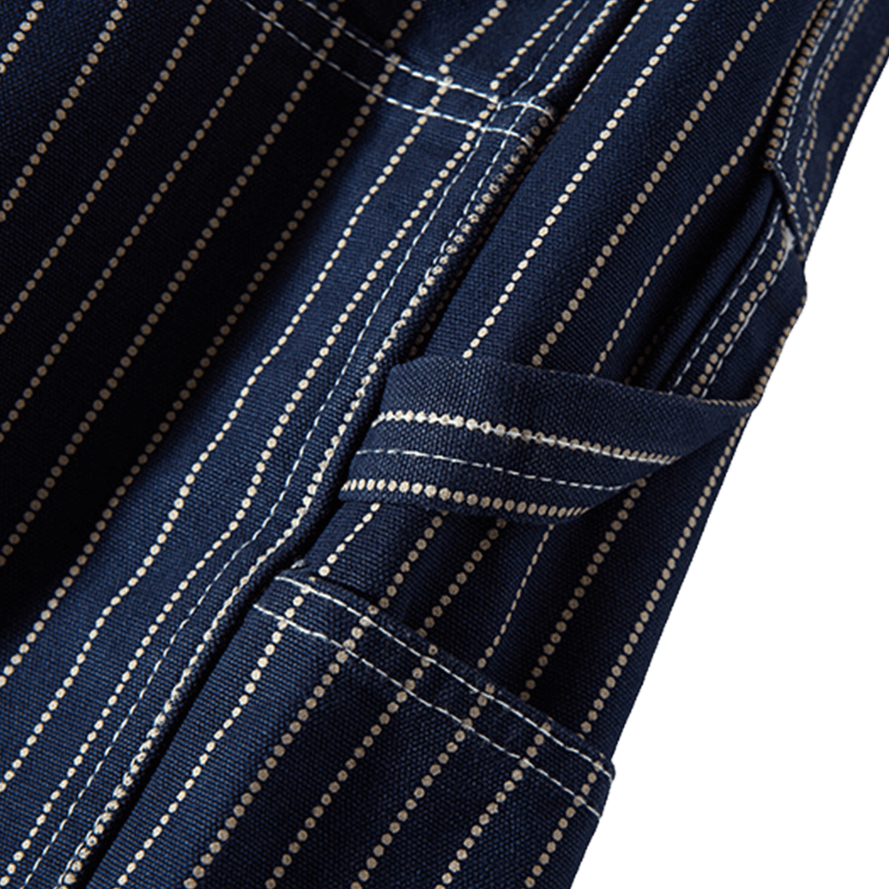 アメカジ　WABASHストライプカーゴショートパンツ